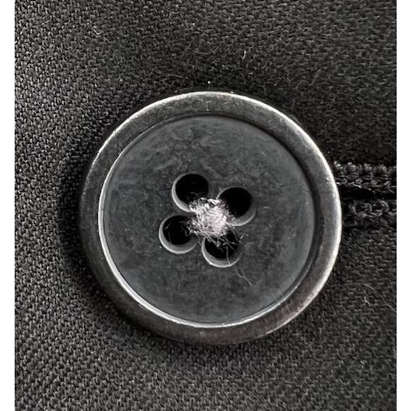 Chaps MENS SIZE 46R Black Performance Series Stretch Single Breast Two Button - Picture 4 of 12